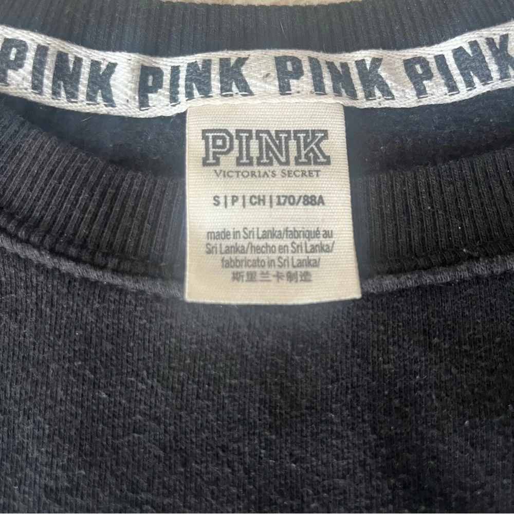 Victoria's Secret PINK versatile women’s black sweatshirt size small
